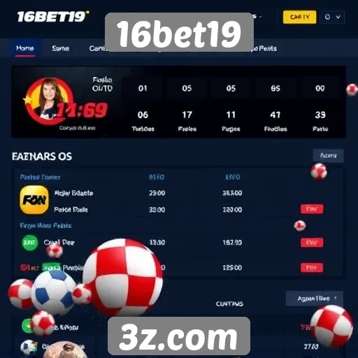 Avaliação dos recursos de jogo do site 16bet19